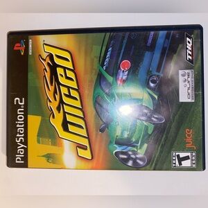 Juiced Racing Game for PlayStation 2 - Green Cover